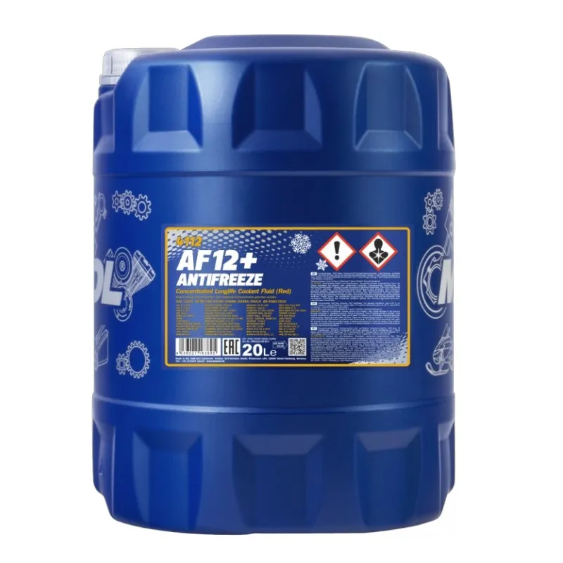 Концентрат антифриз қызыл 4112 MANNOL ANTIFREEZE AF12+ LONGLIFE 20 л